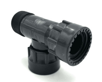 Hollanderes  1" T-idom KBB szürke RAIN    